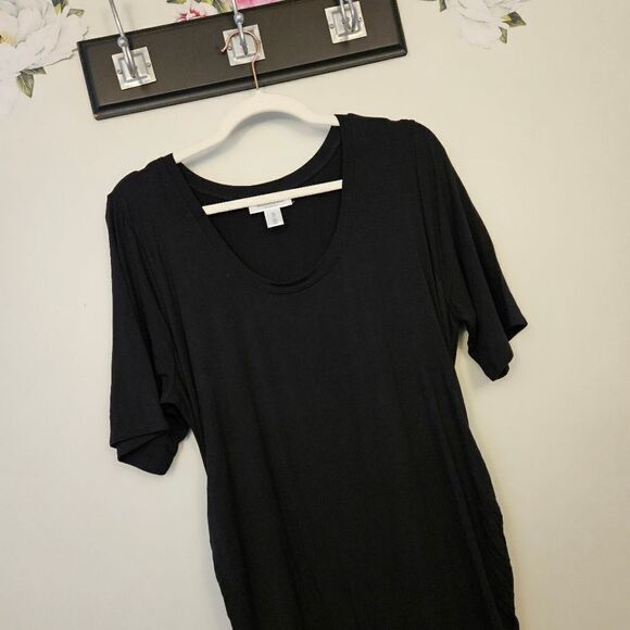 Motherhood Maternity Midi Tee Dress - Picture 2 of 6